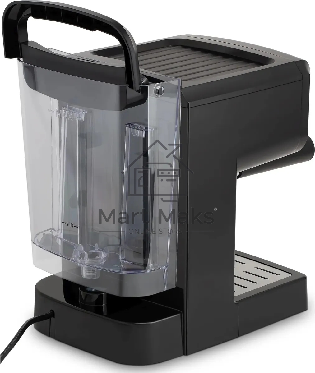 Кофеварка рожковая Vitek VT-1502 черный, исп. кофе - молотый, 1.5 л, 1050 Вт, 15 Бар.