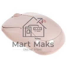 Мышь беспроводная Logitech M221 розовый, 1000 dpi, радиоканал, USB, кнопки - 3