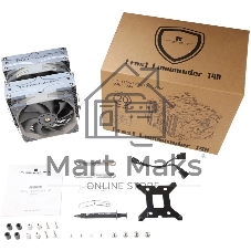 Устройство охлаждения(кулер) Thermalright Frost Commander 140, Soc-AM5/AM4/1151/1200/2066/2011/1700 серый 4-pin 29.6dB Al+Cu 1000gr Ret (FC-140)
