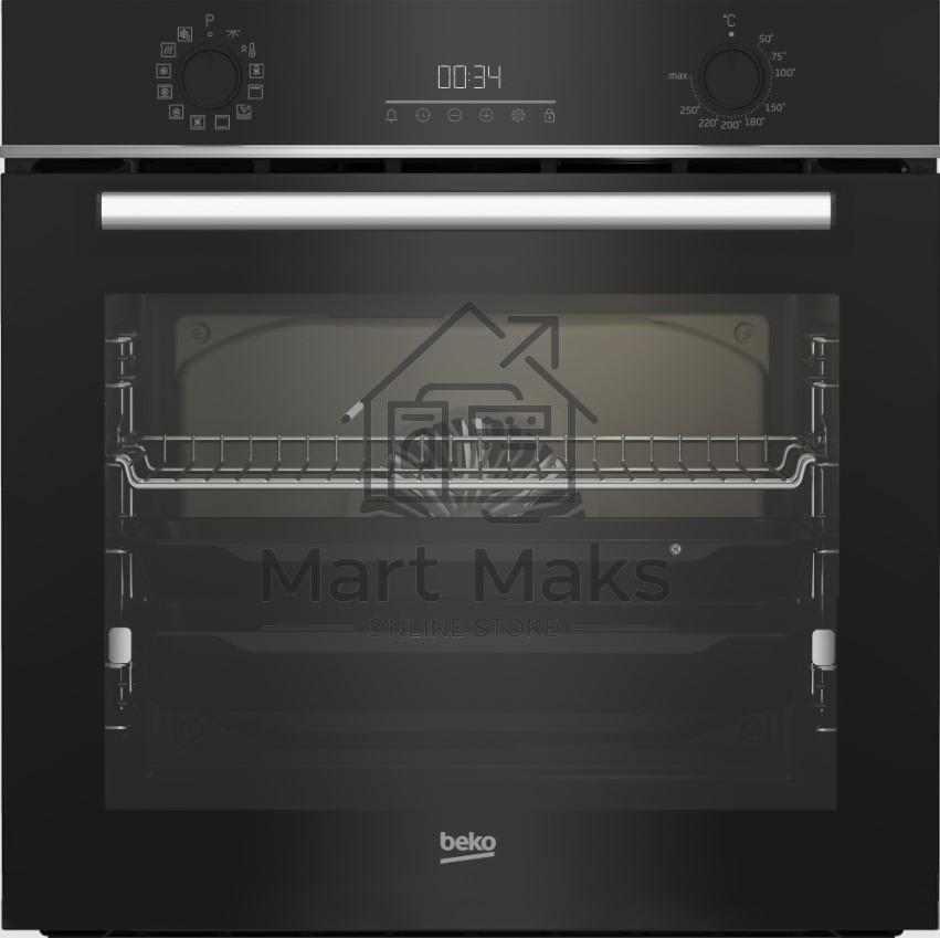 Встраиваемый духовой шкаф Beko BIOM1532KBNCS черный