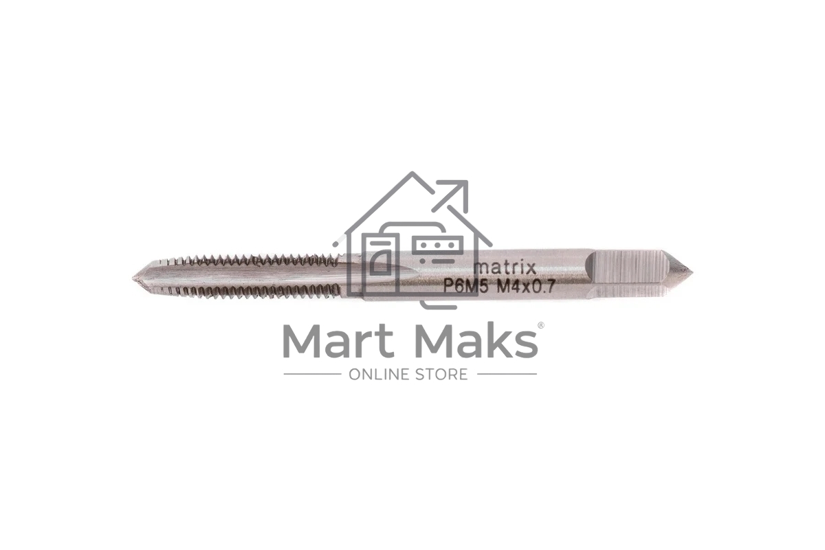 Метчик Matrix ручной М4x0,7 мм, Р6М5