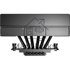 Кулер для процессора ID-Cooling IS-77 XT Black, 120 мм, алюминий/медь, 500-1850 об/мин, 33.9 дБ, 4-pin PWM, 150 Вт, высота 77 мм, без подсветки