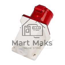 Розетка стационарная для наружной установки PPC 114 3Р+РЕ 16А 380В IP44 Jazzway