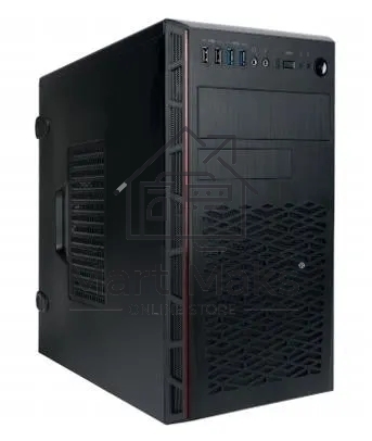 Компьютерный корпус IN WIN 6196819 MiniTower mATX 12 Вт Цвет черный EMR065/6196819
