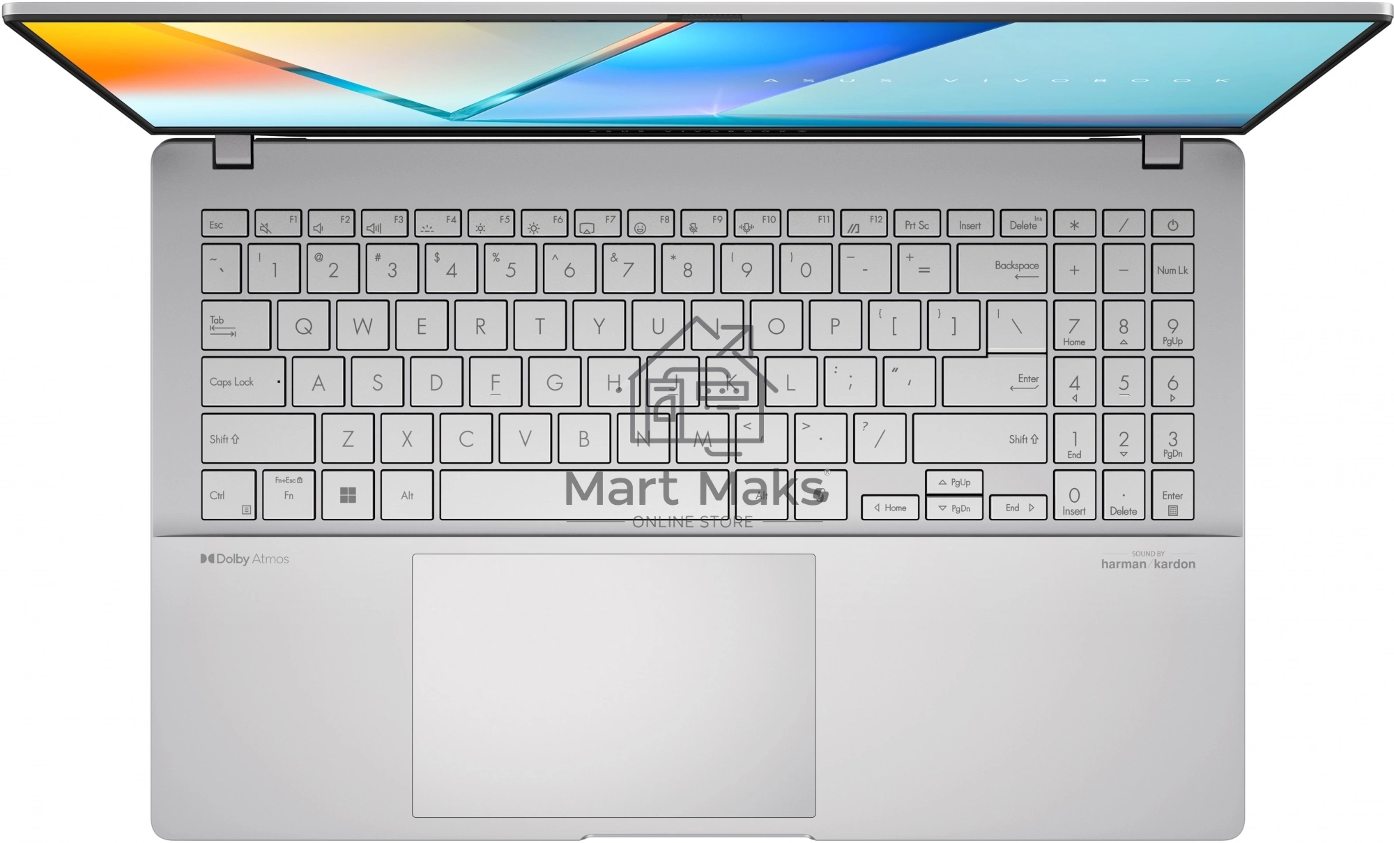 Ноутбук ASUS Vivobook S 15 OLED S5507QA-MA013W Snapdragon® X Plus X1P 42 100 3.4GHz LPDDR5X 16GB 1TB PCIE G4 SSD 15.6