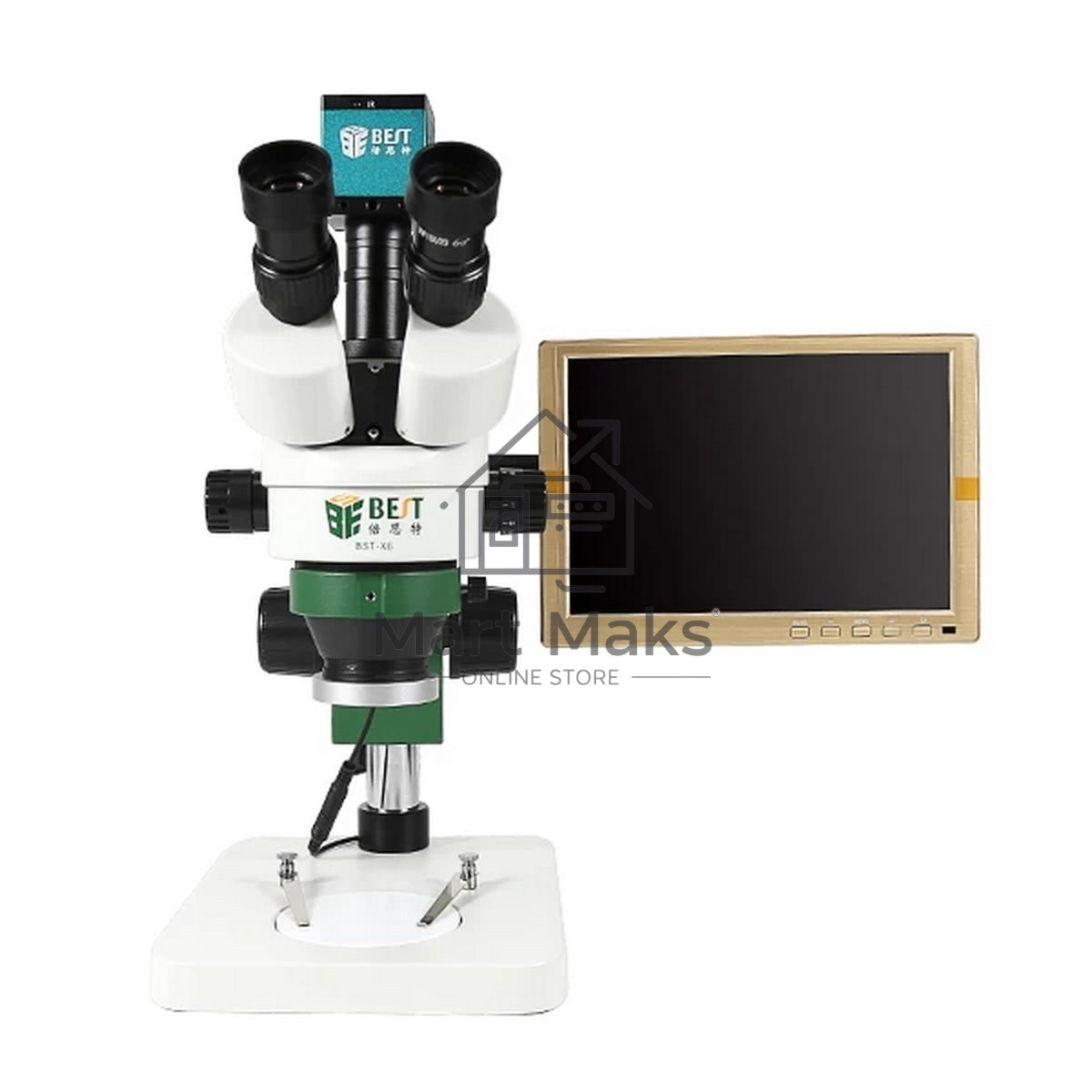 Стереомикроскоп тринокулярный BESTOOL BST-X6 II 7x-45x, WF10X, 45 угол обзора