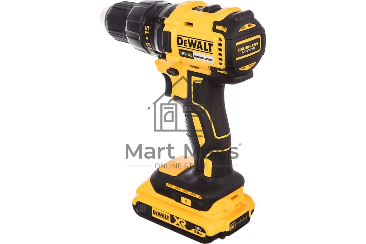 Аккумуляторная безударная бесщеточная дрель - шуруповерт XR DEWALT DCD777D2T-QW