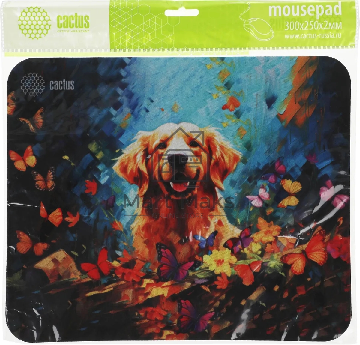 Коврик для мыши Cactus Dog 300x250x3мм (CS-MP-D16M)