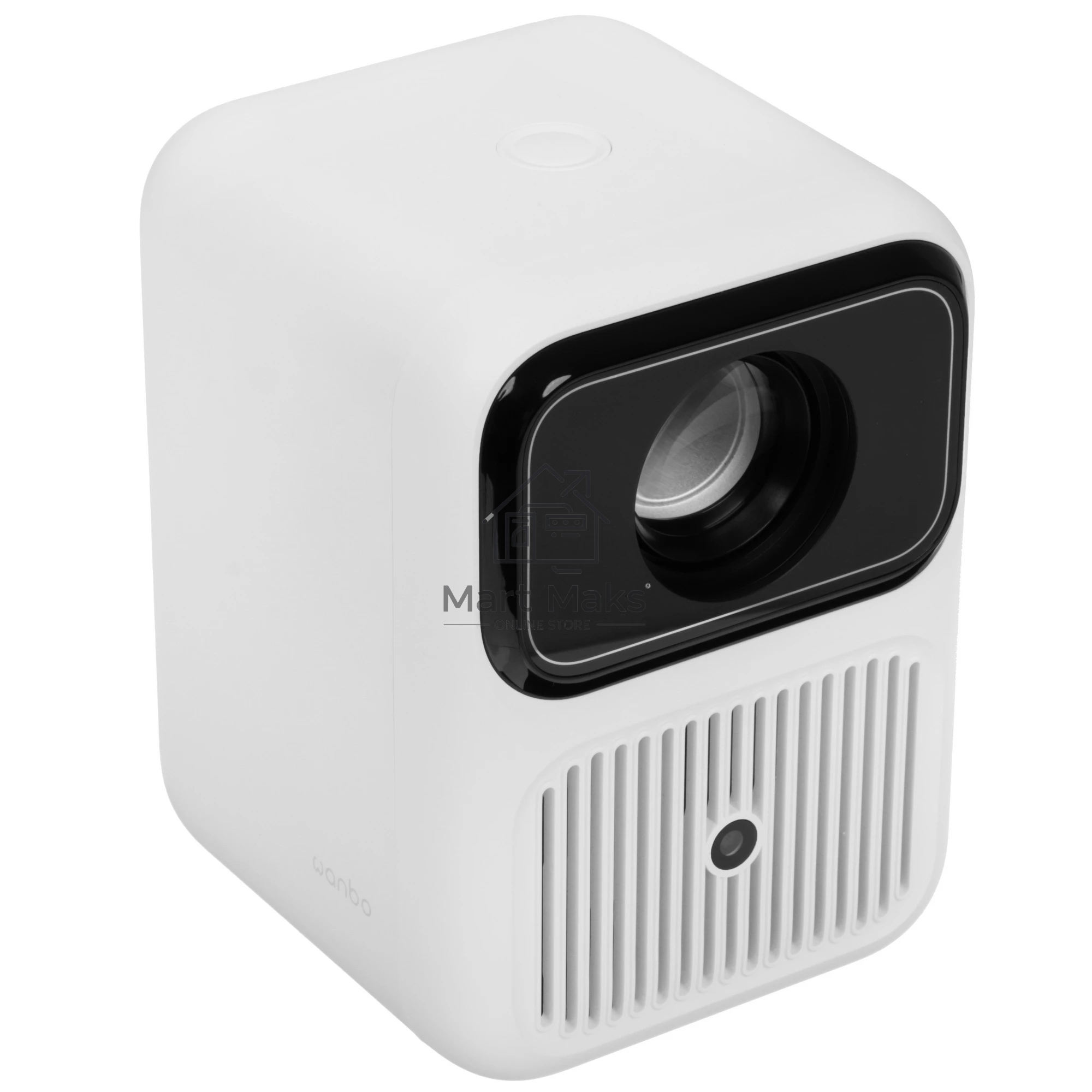 Проектор Wanbo Projector Dali 1 белый (LCD, 1280x720, 350Lm, 1.1:1, 1500:1, Smart TV, Android 9.0, 1+8GB, HDMI, USB, Wi-Fi, BT) (6970885350542)