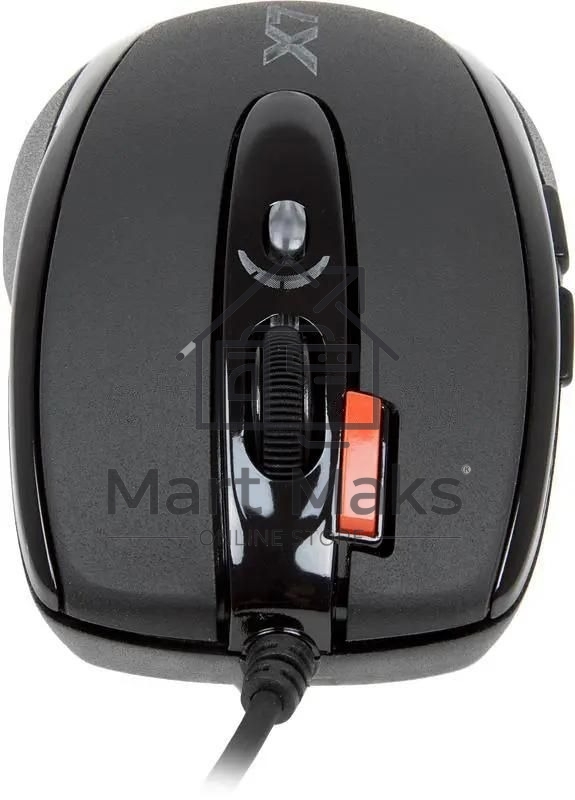 Мышь проводная A4Tech X-718BK черный, 3000 dpi, USB, кнопки - 7