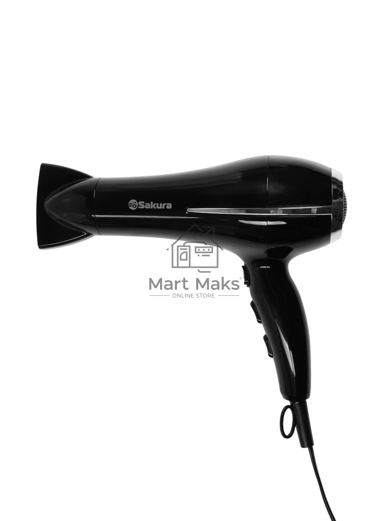 Фен SAKURA SA-4052BK черный, 2400 Вт