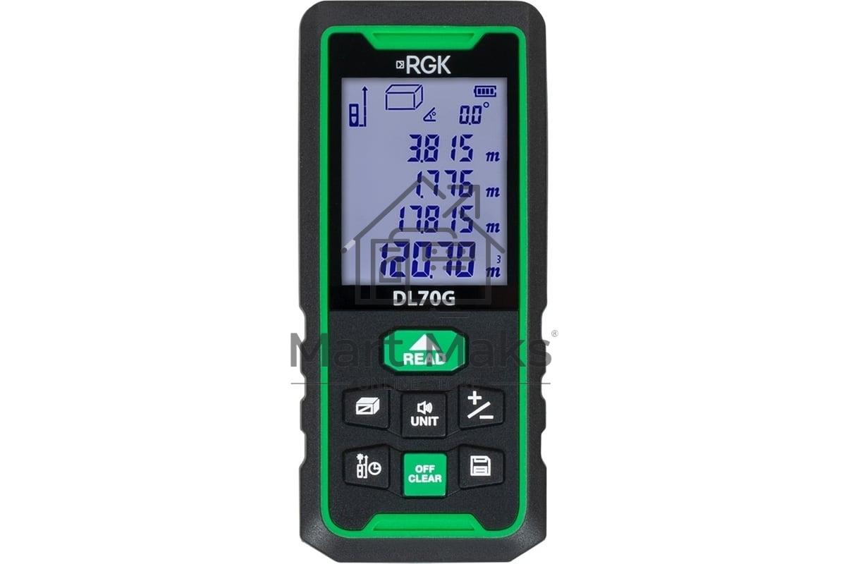 Лазерный дальномер RGK DL70G