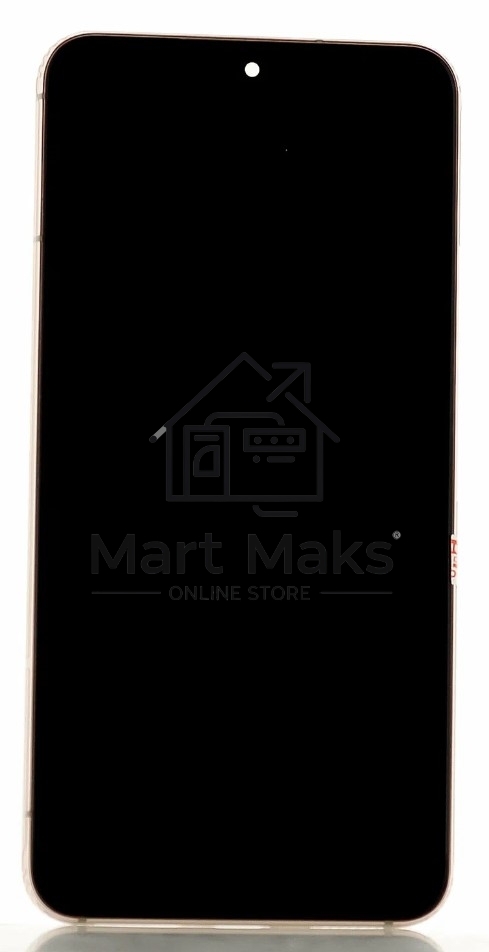 Дисплея для Samsung Galaxy S22 SM-S901B в сборе с тачскрином ServicePack, белый (GH82-27520B)