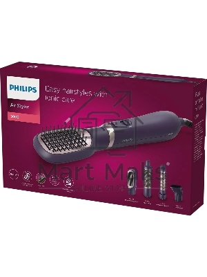 Фен-щетка Philips BHA313/00 800Вт фиолетовый