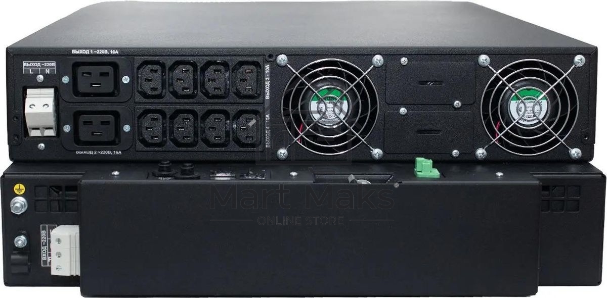 Источник бесперебойного питания Штиль ST1110SL 8000Вт 10000ВА серый