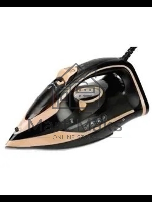 Утюг Kelli KL-1656, 3000 Вт, черный/бежевый