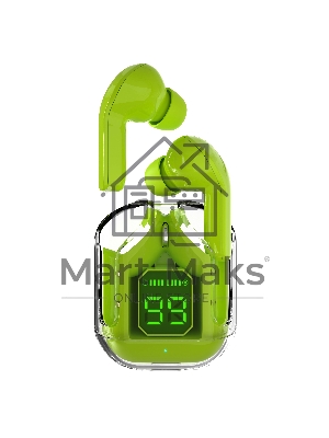 Беспроводные наушники MORE CHOICE (4620202552617) BW07 зеленый