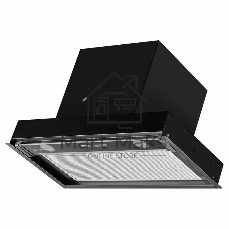 Вытяжка встраиваемая Kuppersberg Nancy S 60 черный, 60 см, 850 куб. м/ч, 42 дБ