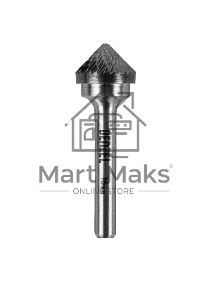 Борфреза по металлу Denzel твердосплавная, зенкер 90 град., тип-K, 16 мм