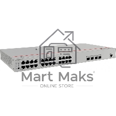 Коммутатор Huawei S220-24P4X, 24×1 Гбит/с PoE+ + 4×10 Гбит/с SFP+, управляемый