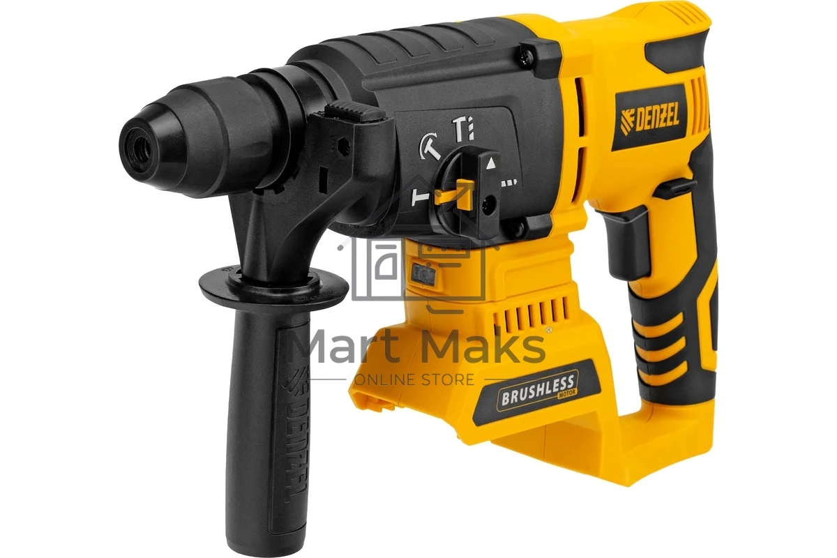 Перфоратор Denzel BLRH-IB-26-0, SDS-plus, 18 В, 3 Дж, от аккумулятора