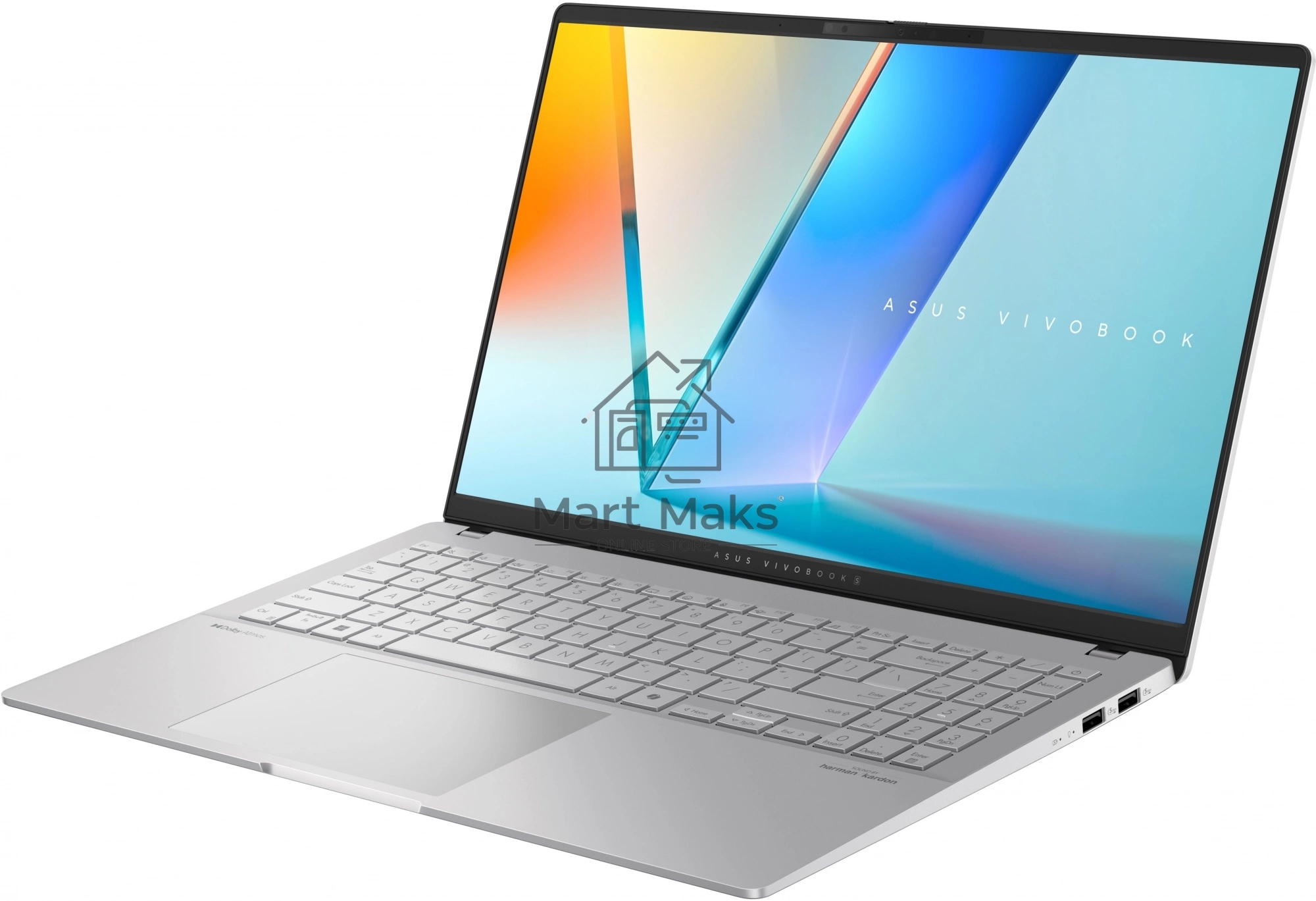 Ноутбук ASUS Vivobook S 15 OLED S5507QA-MA013W Snapdragon® X Plus X1P 42 100 3.4GHz LPDDR5X 16GB 1TB PCIE G4 SSD 15.6