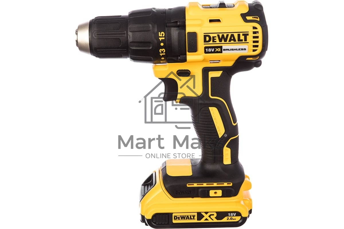 Аккумуляторная безударная бесщеточная дрель - шуруповерт XR DEWALT DCD777D2T-QW