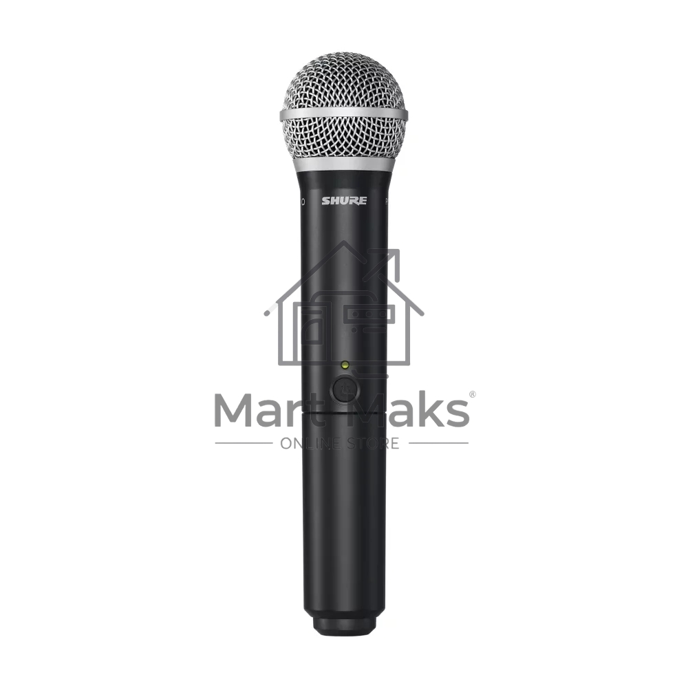Микрофонная система SHURE BLX1288E/CVL-M17 беспроводная, двухканальная, с ручным передатчиком PG58 и петличным микрофоном CVL-B/C, частота UHF 662-686 МГц