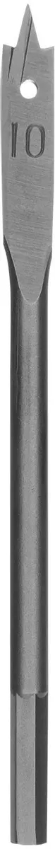 Сверло по дереву Сибртех 70360 перовое, 10 мм