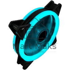 Вентилятор для корпуса Eurocase EU-FN120ARGB_8+12 BL YF120-5 Black,120 ARGB fan 3pin+AURA 5V3pin female and male connector with brown box,3pcs in big