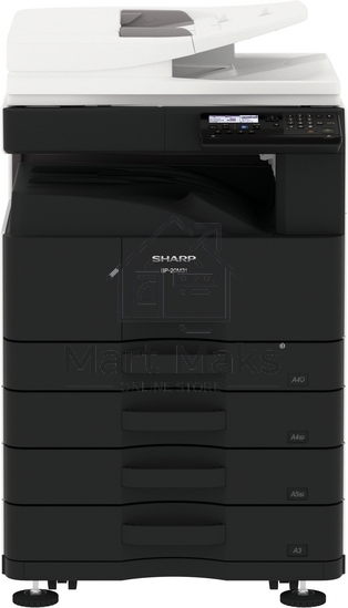 МФУ лазерный Sharp BP-20M31T, А3, ч/б, печ. до 31 стр./мин., 600 x 600 dpi, Ethernet, USB