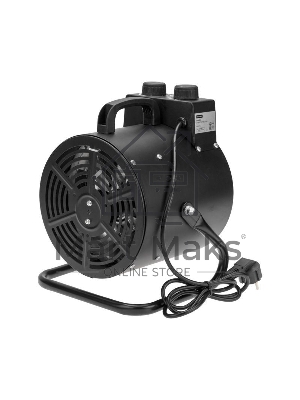 Пушка тепловая электрическая Rexant 60-0039 круглая, регулировка угла наклона, ТЭН, 3кВт