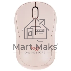 Мышь беспроводная Logitech M221 розовый, 1000 dpi, радиоканал, USB, кнопки - 3