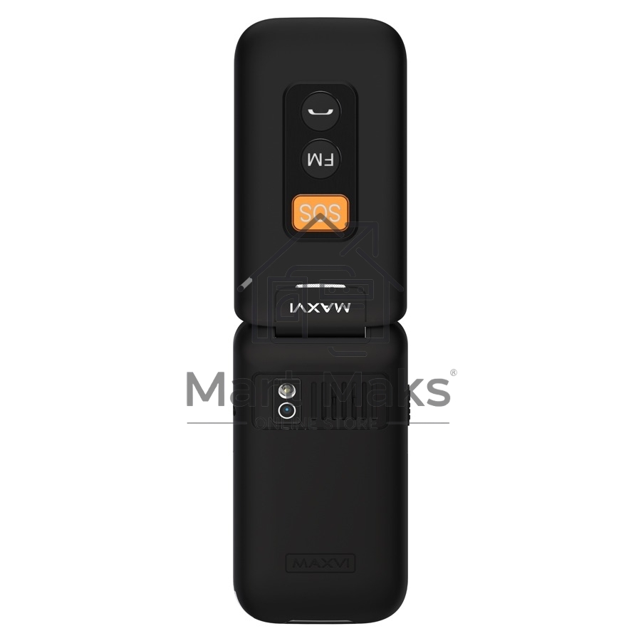 Мобильный телефон Maxvi E5 up черный