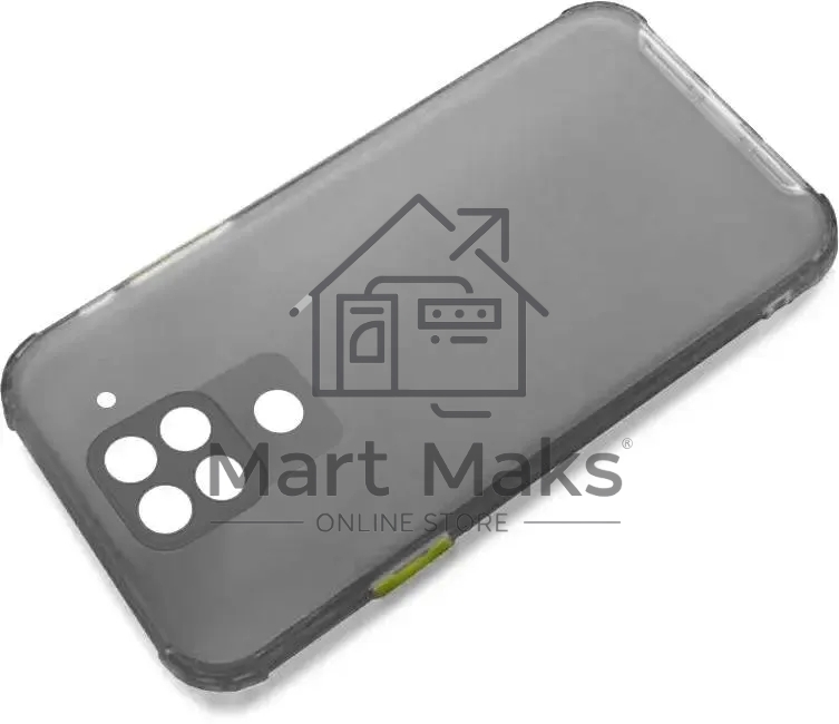 Чехол (клип-кейс) Gresso Air_matt для Xiaomi Redmi 9 черный gr17air698