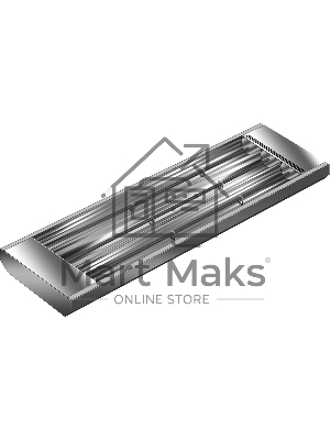 Обогреватель инфракрасный Ресанта ИКО-3000T, серый, 3000 Вт, 30 м2, термостат (67/5/7)