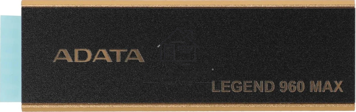 Накопитель SSD ADATA LEGEND 960 MAX, 2Tb, PCIe 4.0 x4, M.2 2280, NVMe, R/W 7400/6800, с радиатором