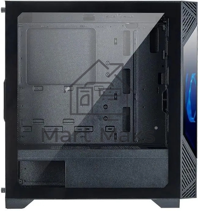 Компьютерный корпус Azza Eclipse черный без БП ATX 9x120mm 5x140mm 2xUSB2.0 1xUSB3.0 audio bott PSU
