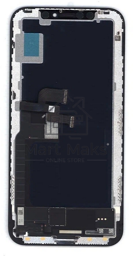 Дисплей для Apple iPhone X в сборе с тачскрином (TFT), черный
