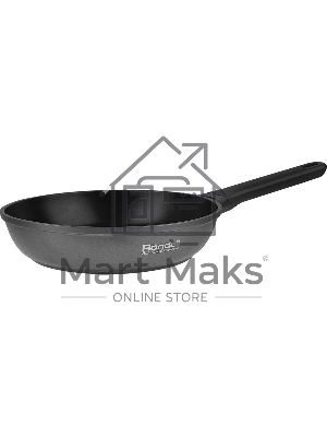 Сковорода Rondell Zorro RDA-1450, 24см, без крышки, графитовый