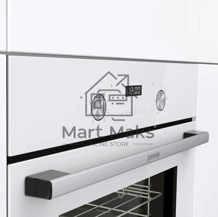 Духовой шкаф электрический встраиваемый Gorenje BO6737E03NWG белый