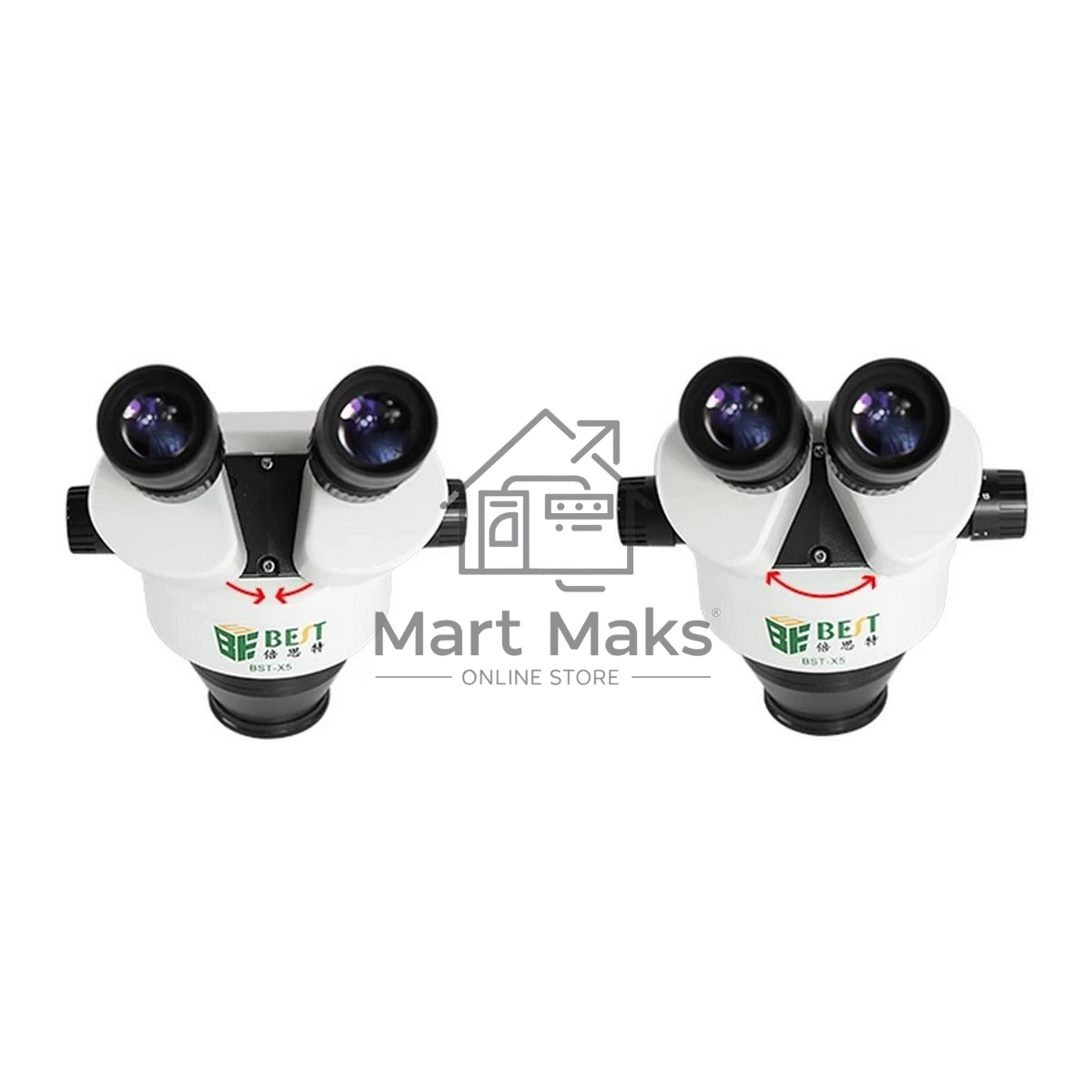Стереомикроскоп тринокулярный BESTOOL BST-X6 II 7x-45x, WF10X, 45 угол обзора
