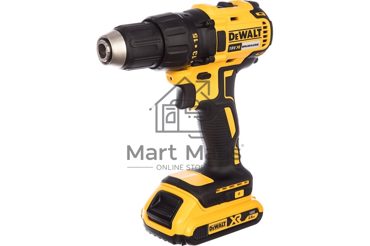 Аккумуляторная безударная бесщеточная дрель - шуруповерт XR DEWALT DCD777D2T-QW