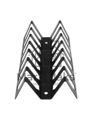 Кронштейн для хранения дисков настенный, черный Rexant