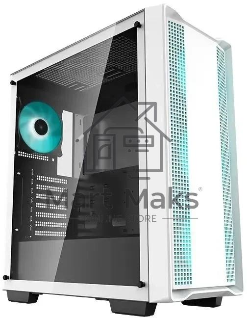 Компьютерный корпус Deepcool CC560 V2 белый без БП ATX 4x120мм 1xUSB 2.0 1xUSB 3.0 audio bott PSU