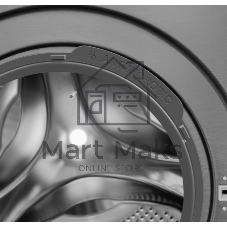 Стиральная машина Weissgauff WMD 49411 DC Inverter серебристая, загрузка фронтальная 11 кг, 1200 об/мин., класс: B