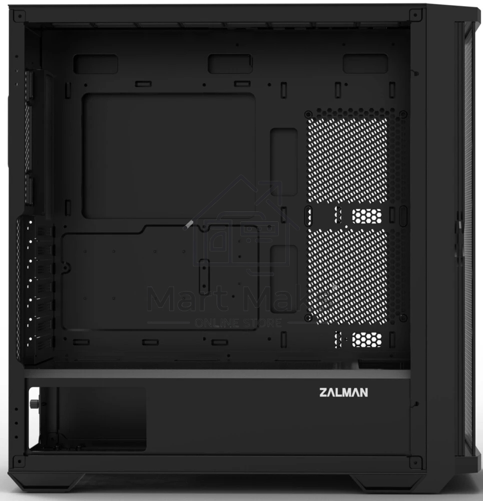 Компьютерный корпус ZALMAN Z10, ATX, черный, WINDOW, 2x3.5