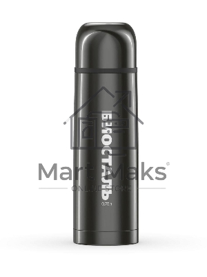 Термос Biostal (0,75 литра), вороненая сталь