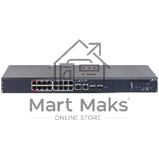 Коммутатор Dahua DH-SG4020LP, 18×1 Гбит/с + 2×1 Гбит/с SFP, управляемый
