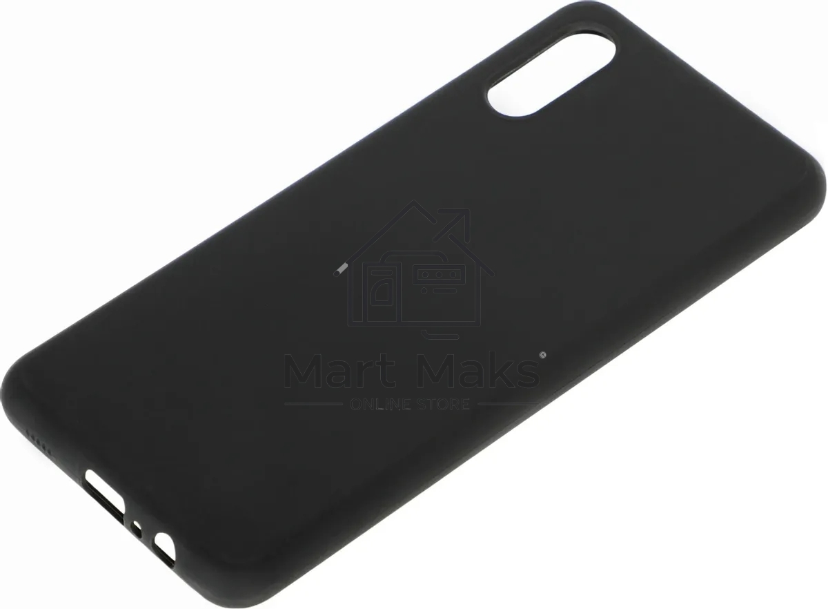 Чехол (клип-кейс) BoraSCO Silicone Case для Samsung Galaxy A02 черный